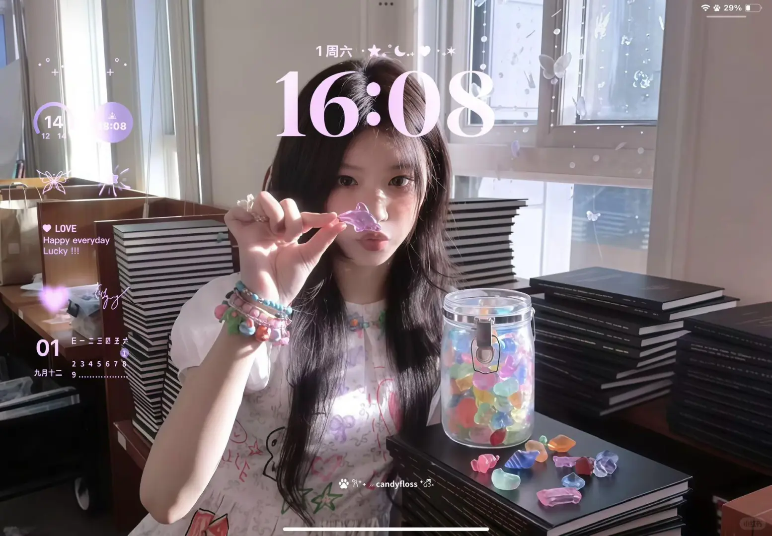 这个壁纸真的好美是谁还不用