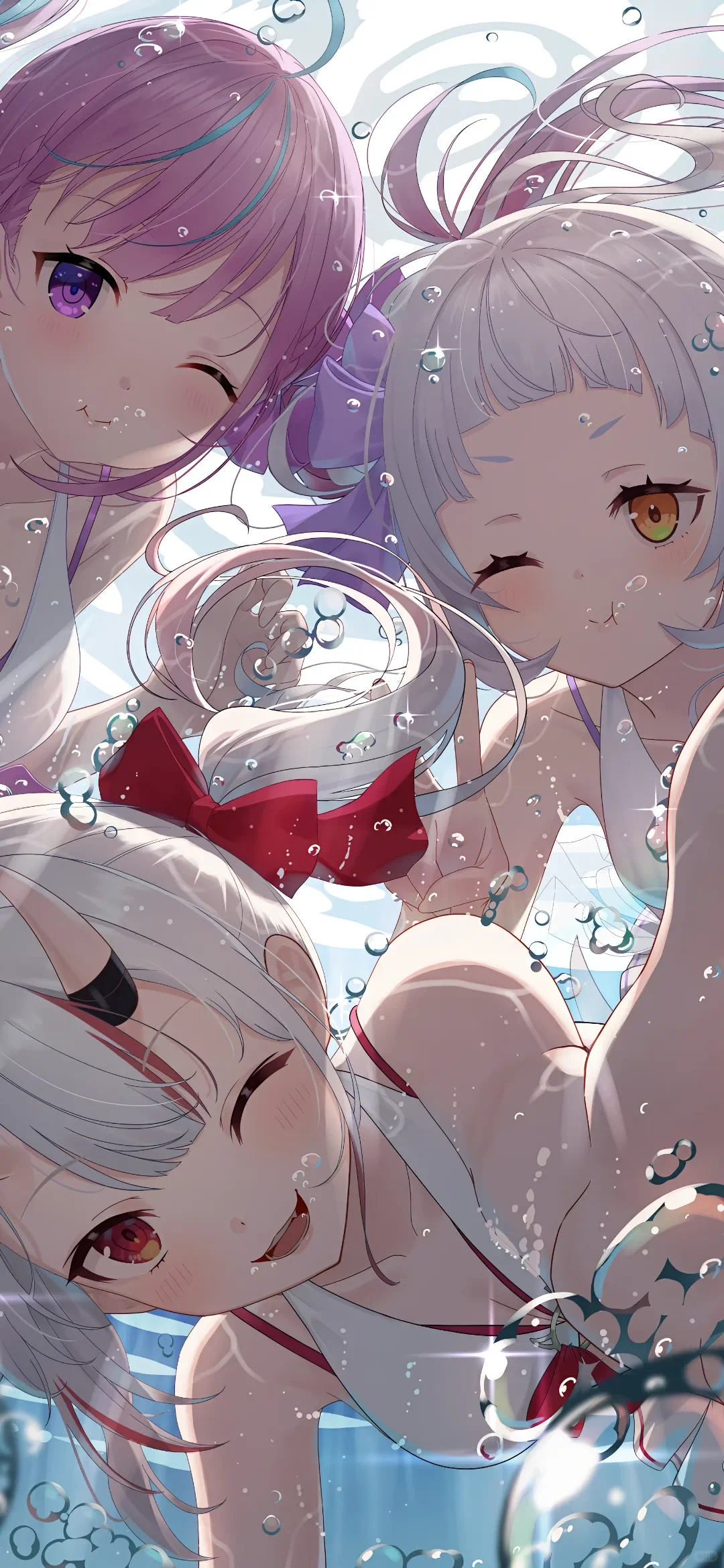 动漫壁纸|夏日海滩⌯>ᴗo⌯ಣ