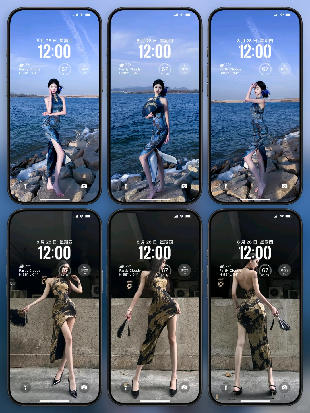 😍美到窒息的旗袍壁纸合集！！(简介拿图)