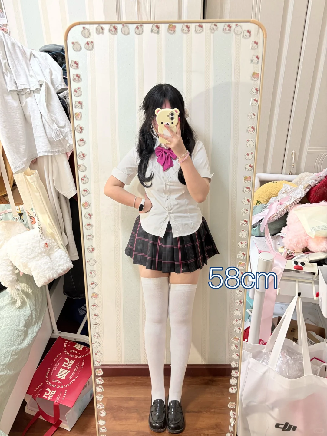 165 130｜微胖宝宝不同长度袜子对比🌟