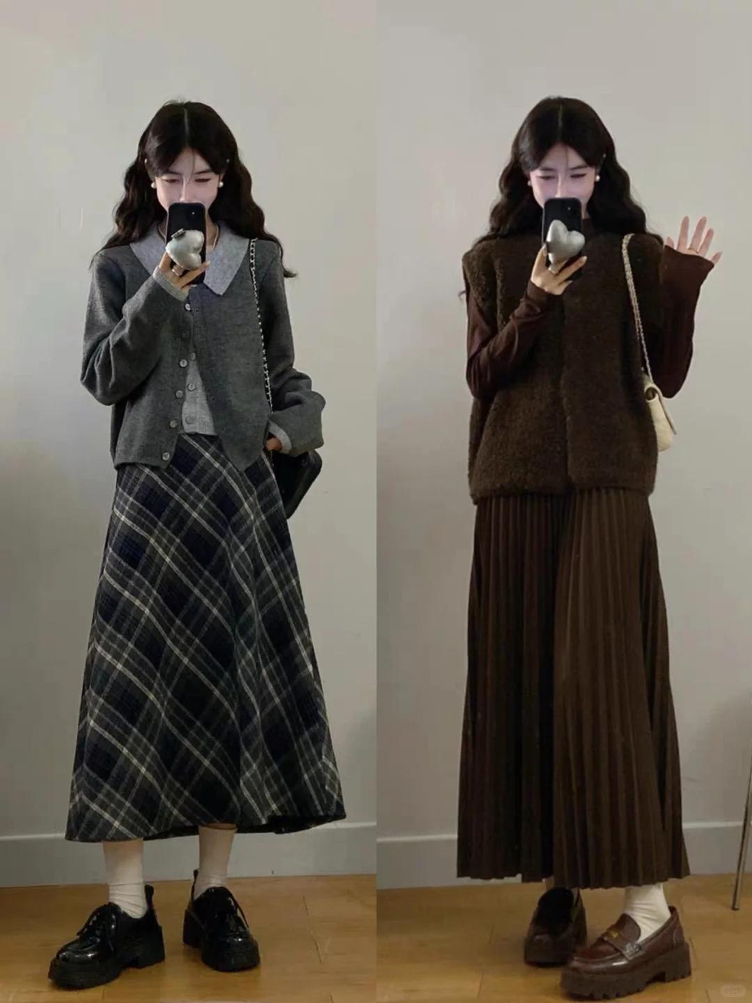 秋冬季女生想走温柔复古风怎么穿搭？