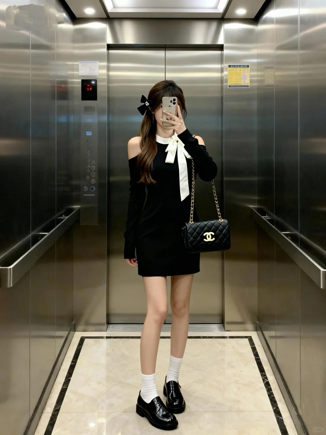 日常穿搭｜小黑裙