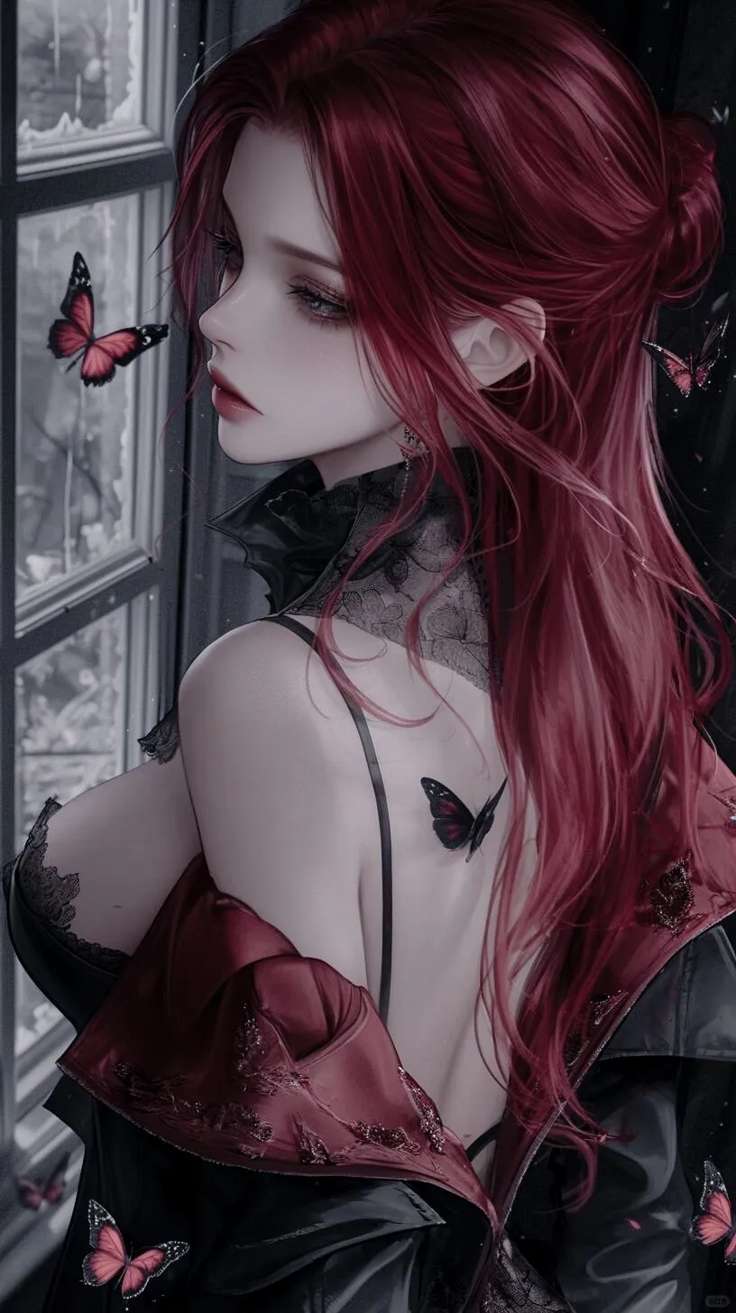 蝴蝶窗御姐系废图分享