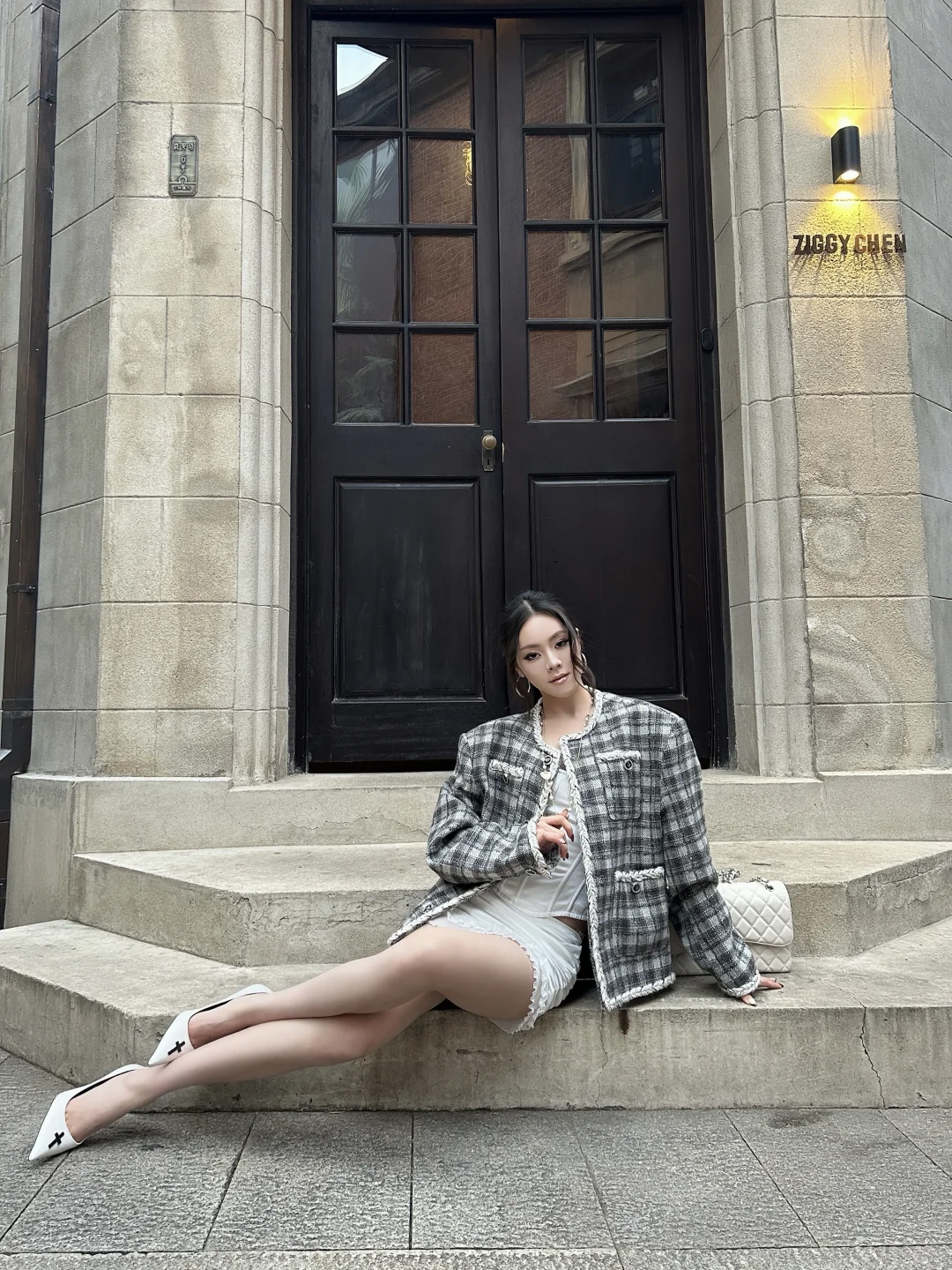 学御姐氛围感拍照姿势📷