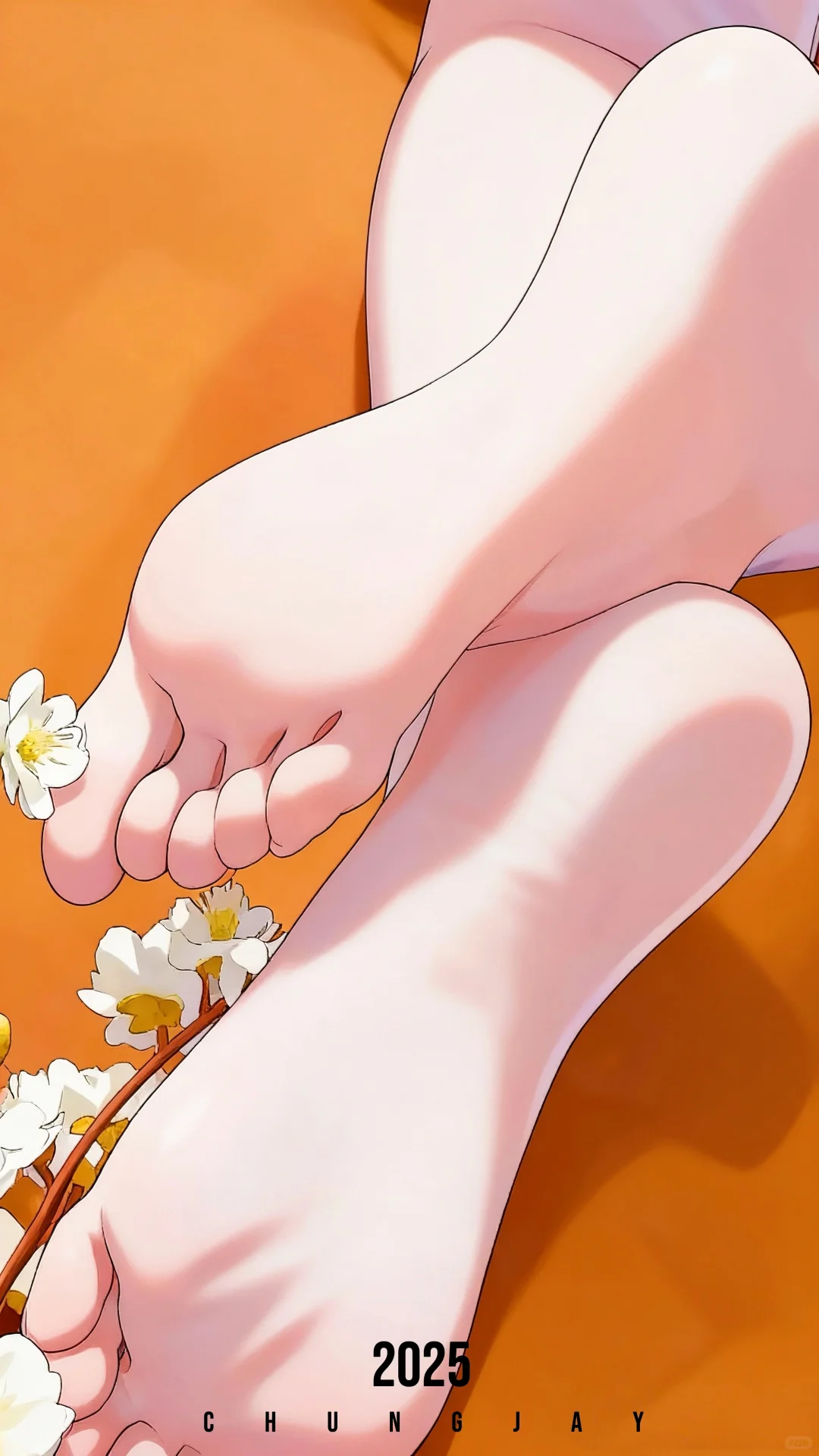 关于动漫中一些玉足的展示和画法