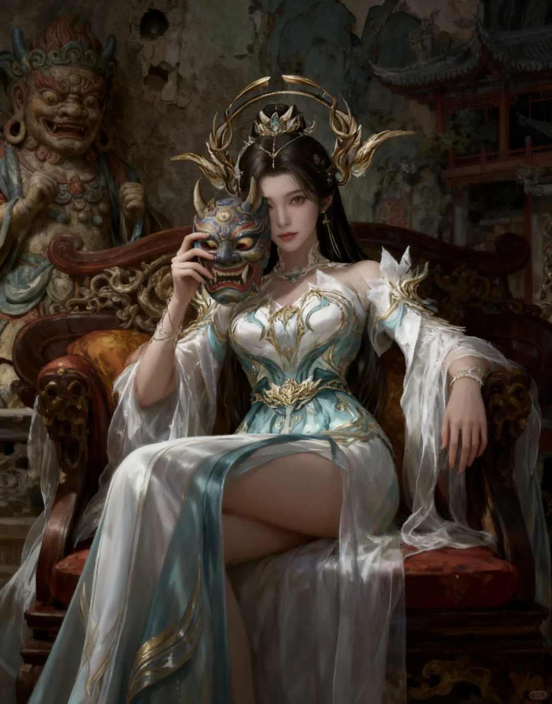 妈妈，这是我女神