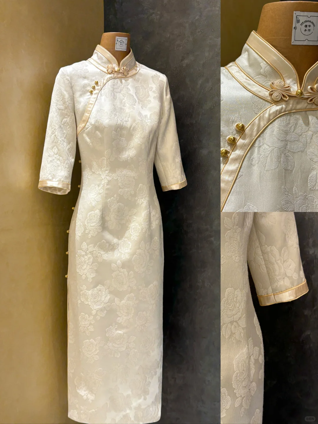 ✨素笺染春|一袭旗袍温柔叙事