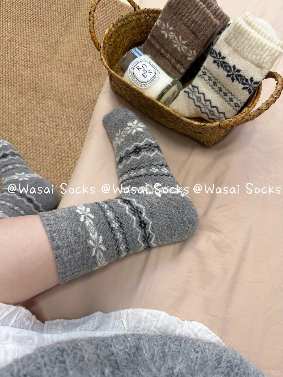 把圣诞🎄和新年穿在脚上！🧦氛围感直接拉满～