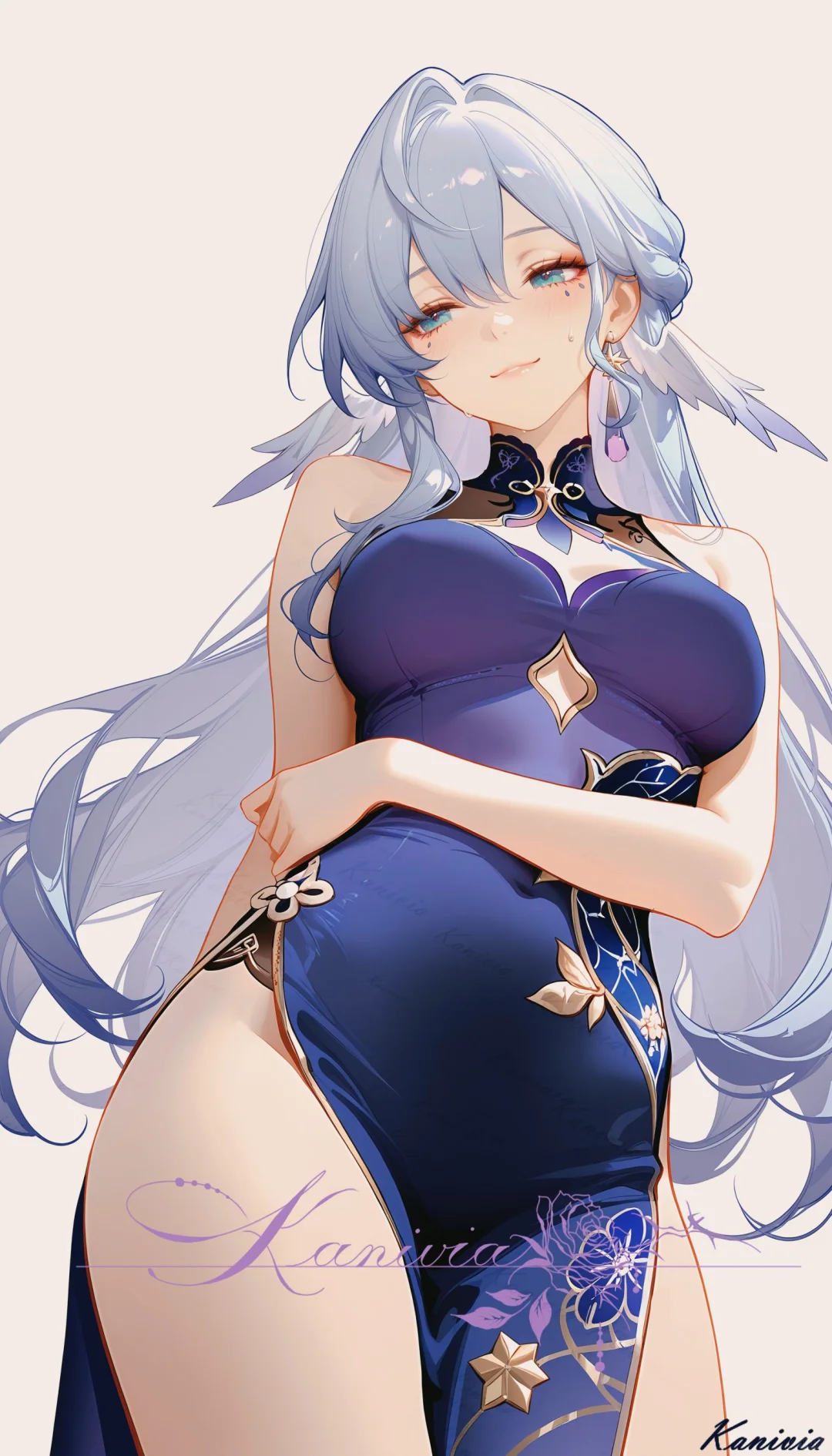 知更鸟小姐的旗袍换装