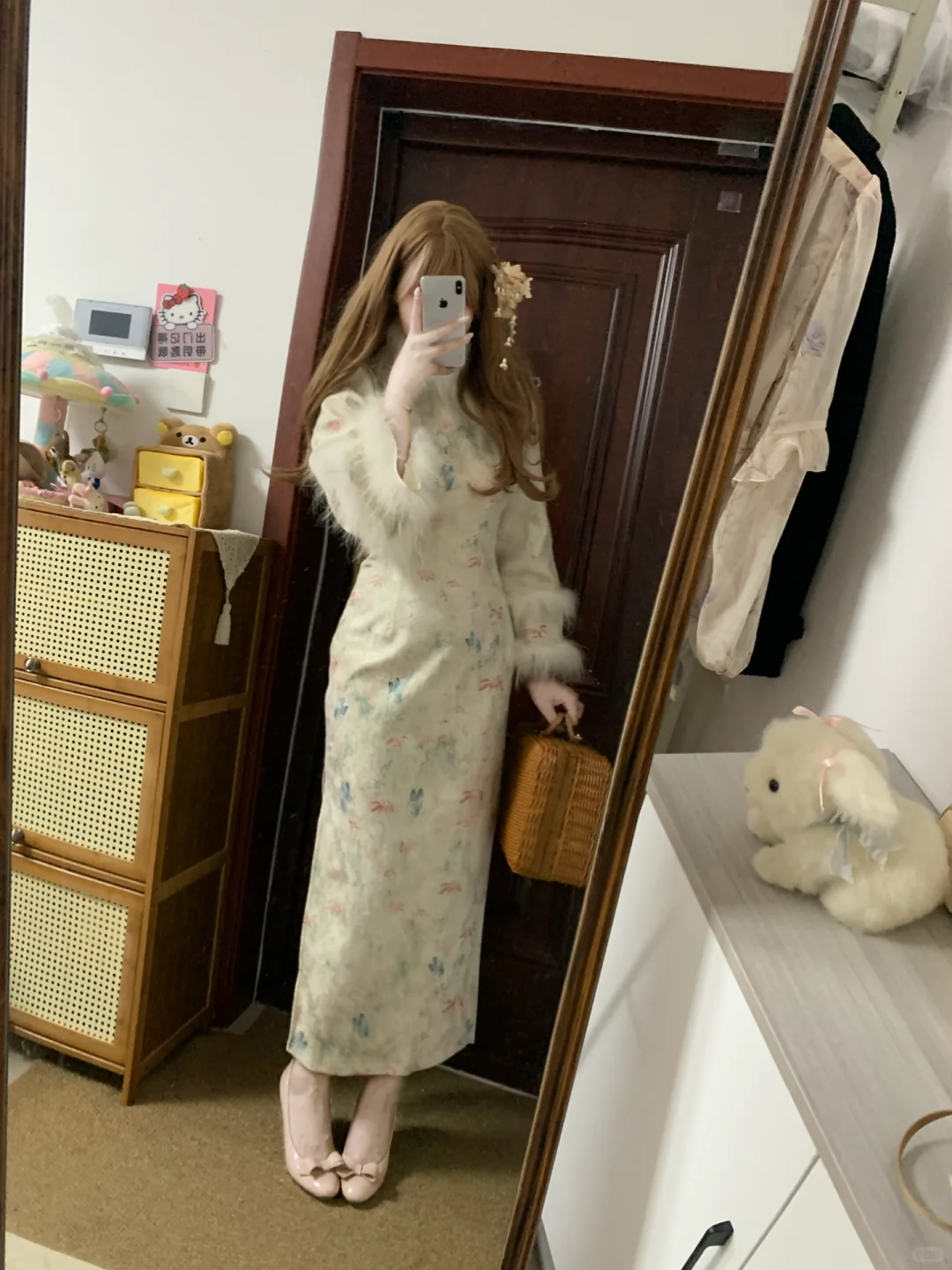 有🔗版 160 120斤 旗袍太适合微胖啦！！！