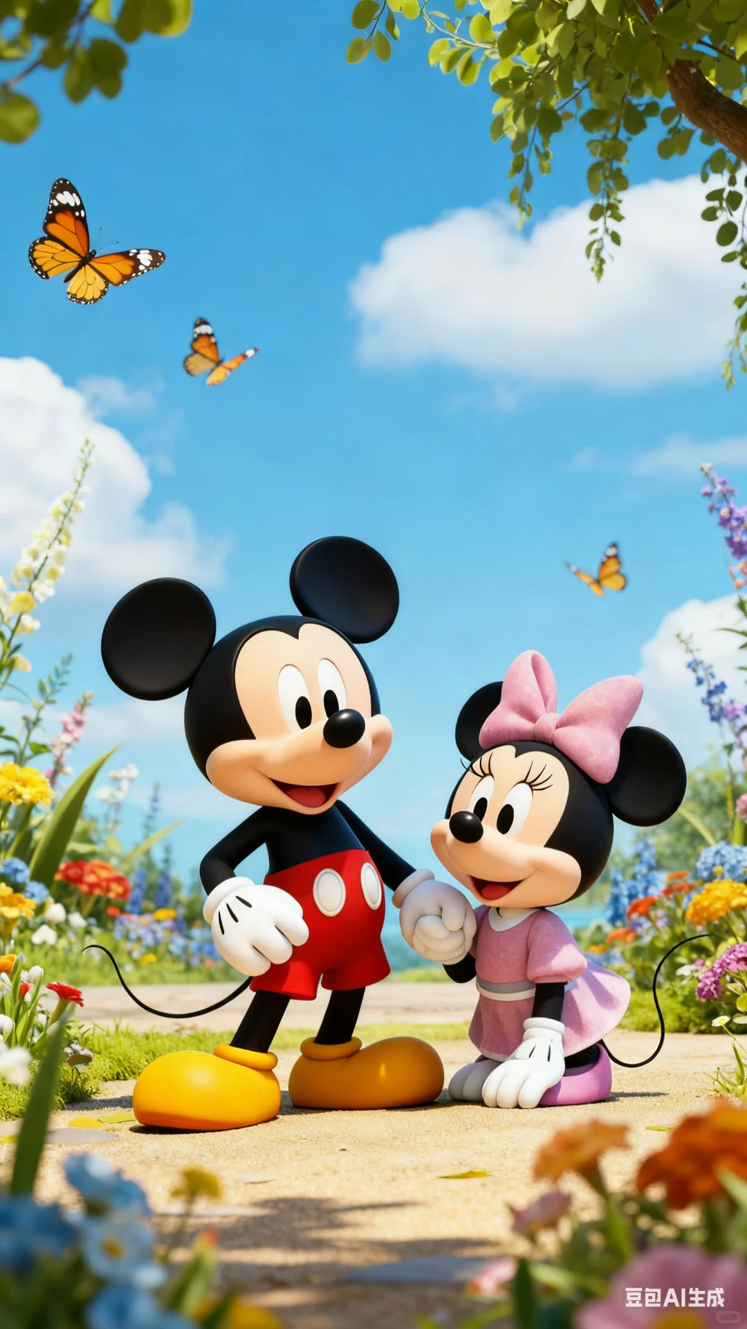 米老鼠卡通手机壁纸