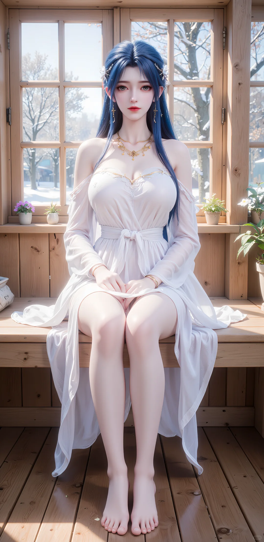 清漪，行走的衣架，左滑换装