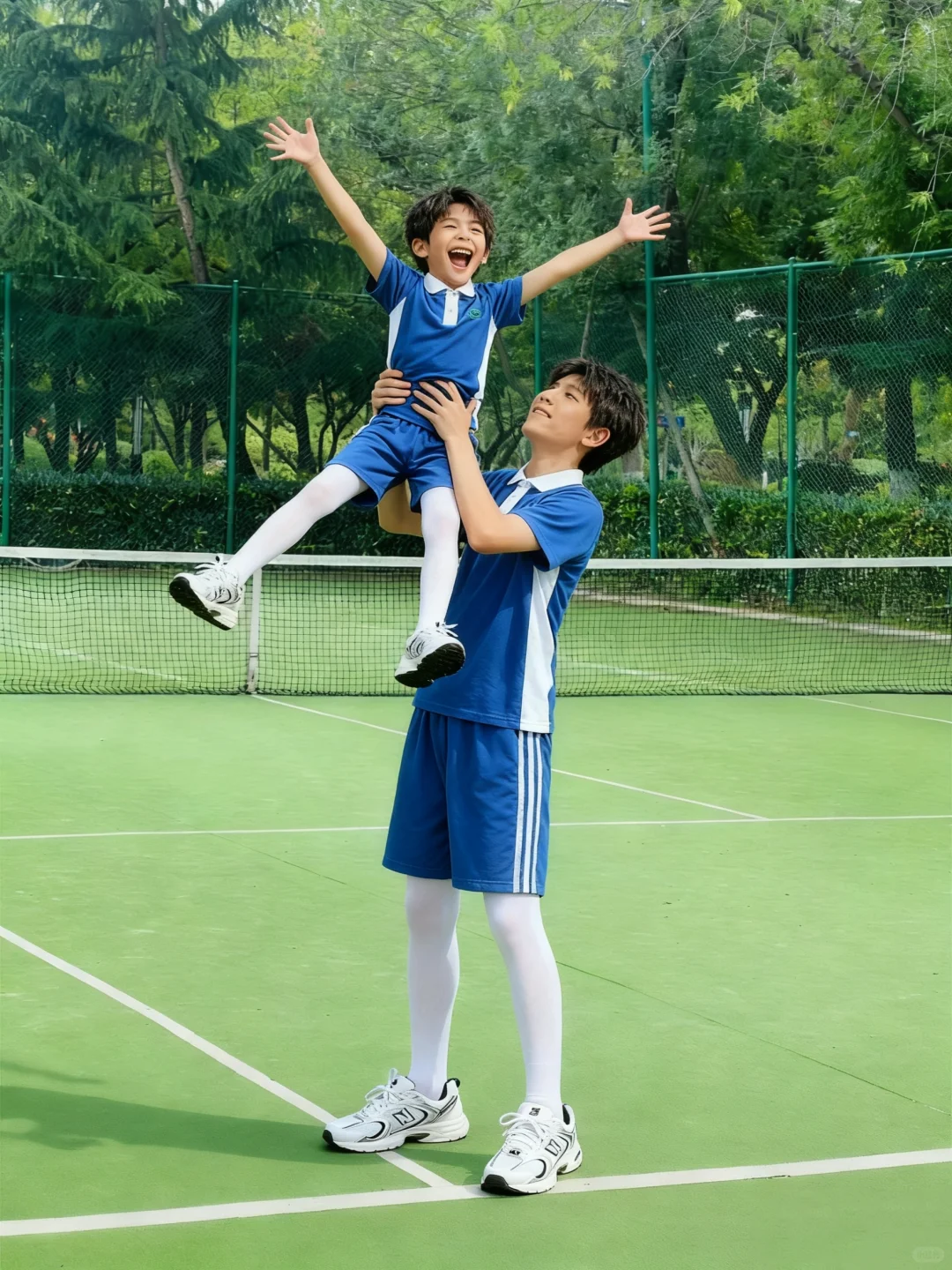 又是和哥哥出去玩的一天