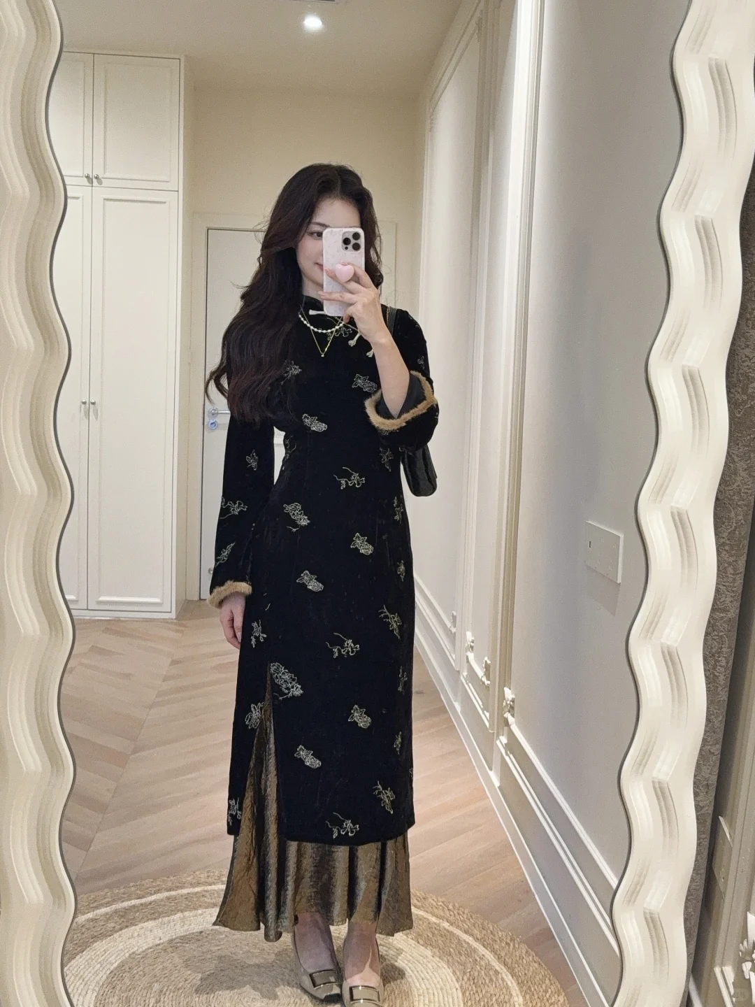 上身很哇塞的旗袍！！