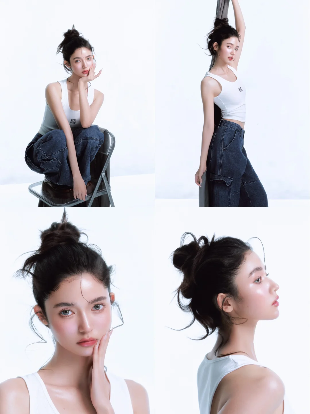 新疆模特与韩杂的适配度也拉满