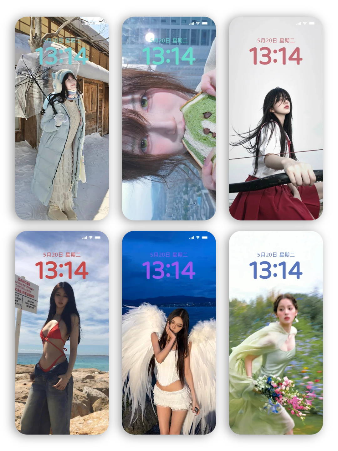 超绝的氛围感美女壁纸🔥🔥🔥