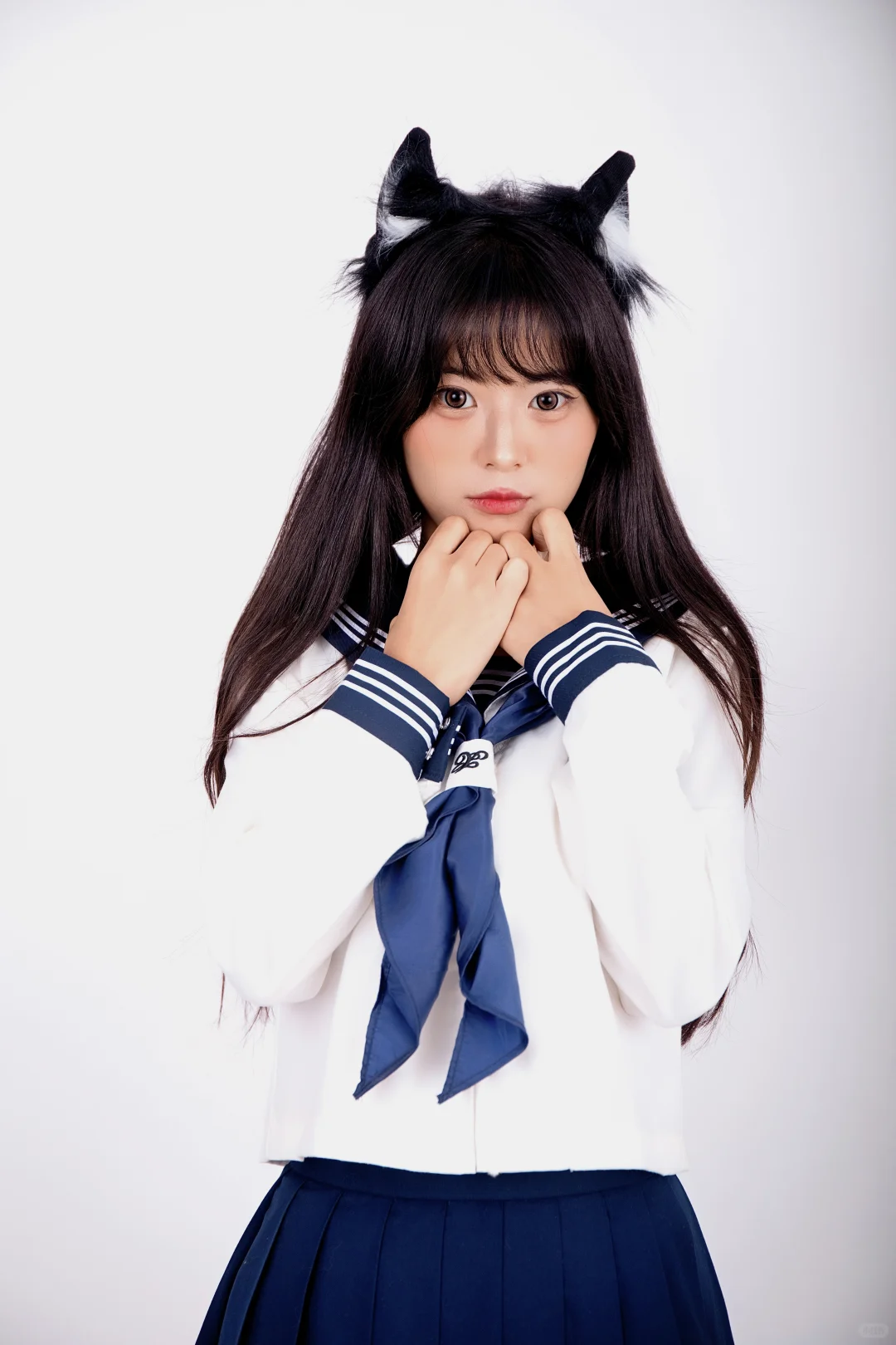 ✨超元气jk少女拍照姿势分享！