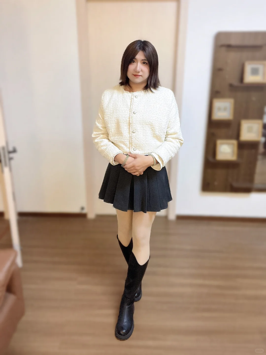 该轮到自己臭美了～