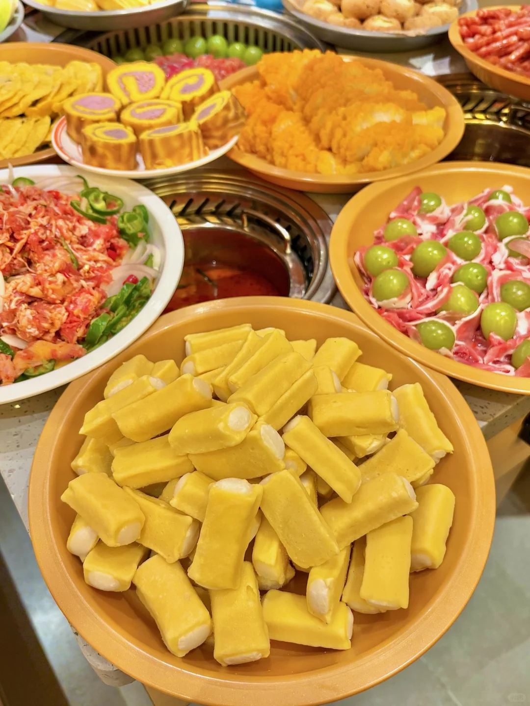 拜见郑州自助大王！左火锅右烤肉的快乐！