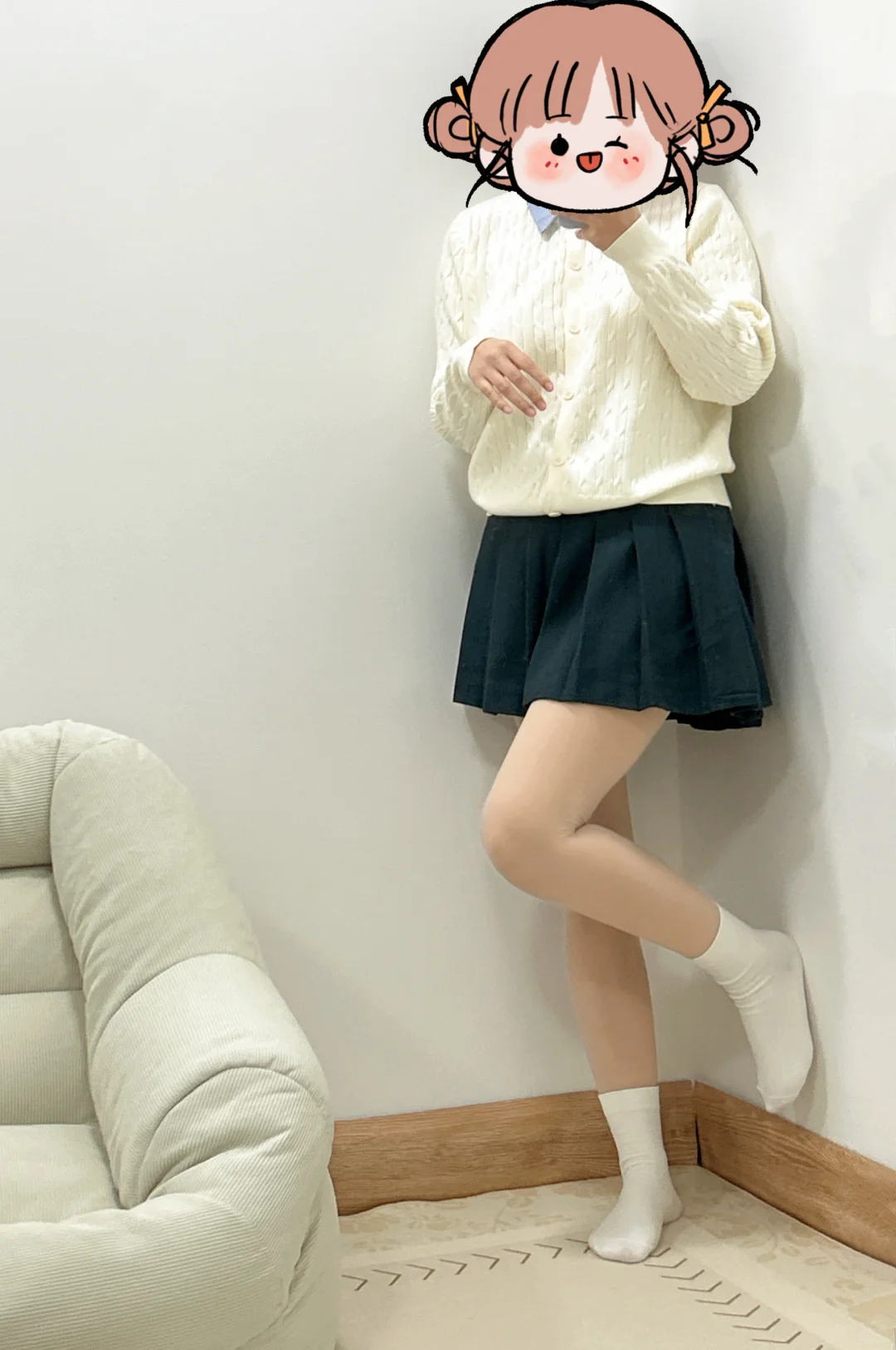 今天老婆是肉丝白袜温柔系。