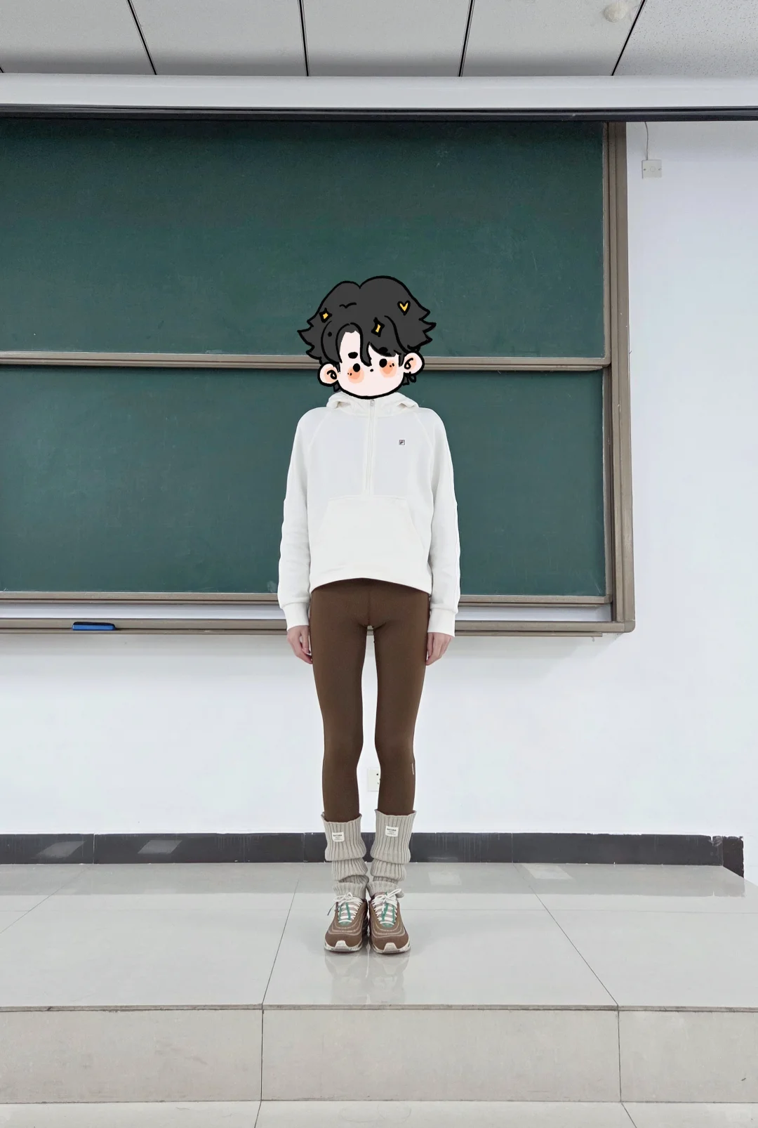 男生袜套秋冬穿搭