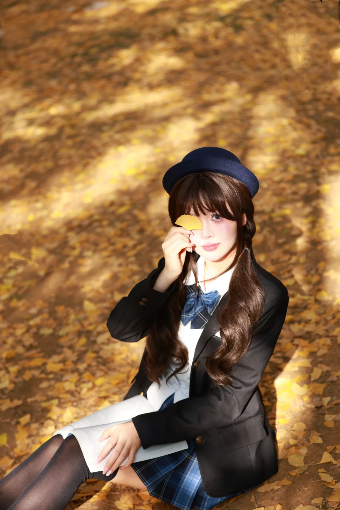 11.16实拍华科银杏jk绝美（可约拍丝）