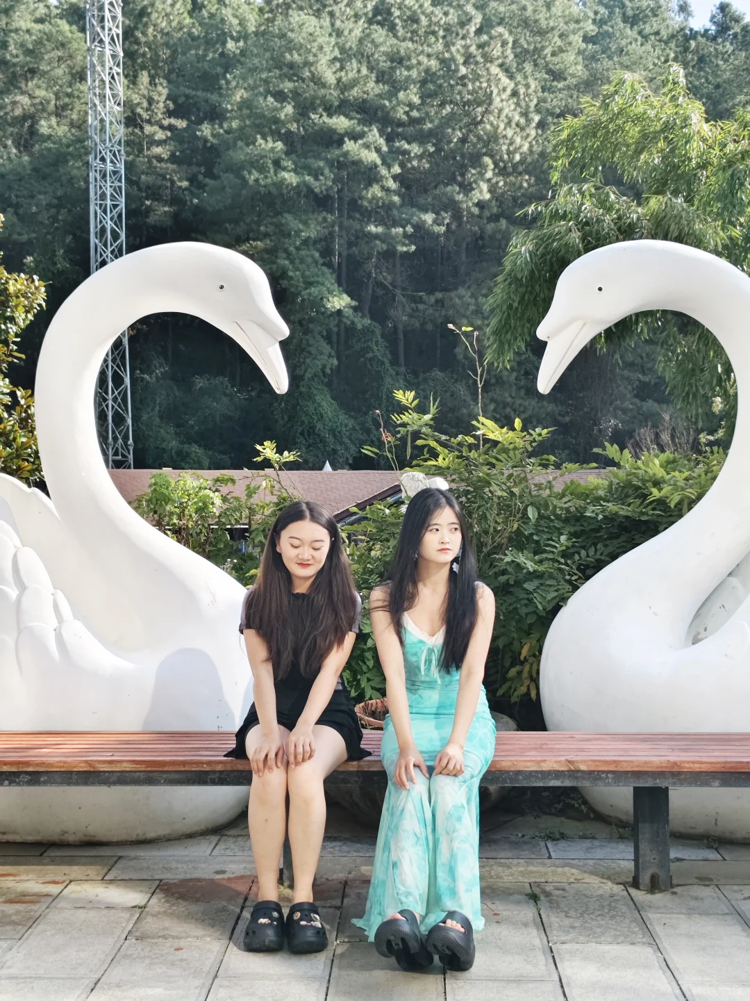 今日泡温泉♨️，我够靓💥