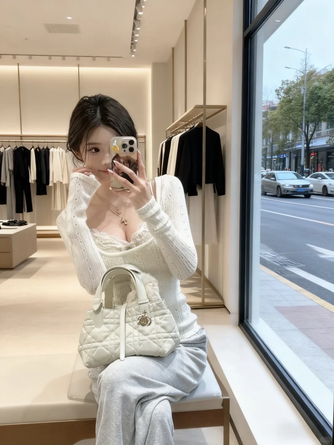 纯欲蕾丝小上衣