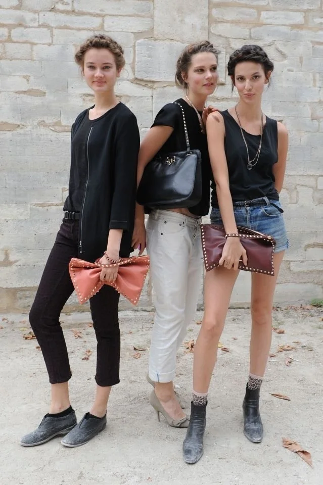 很怀念以前的时装周超模街拍