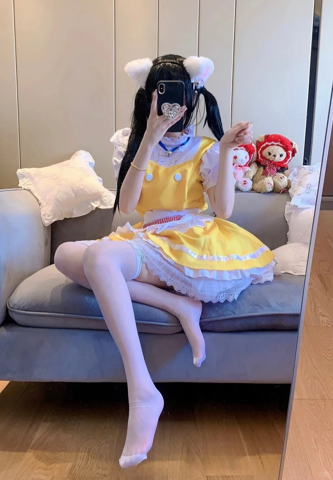 #约会穿搭心机 #纯欲白丝 #甜妹穿搭 #丝袜