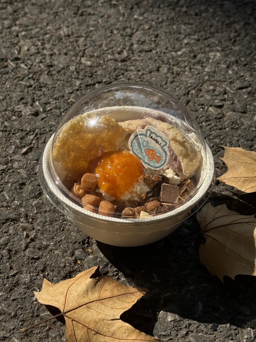 在泰州！奶皮子酸奶碗也是让我吃上了！