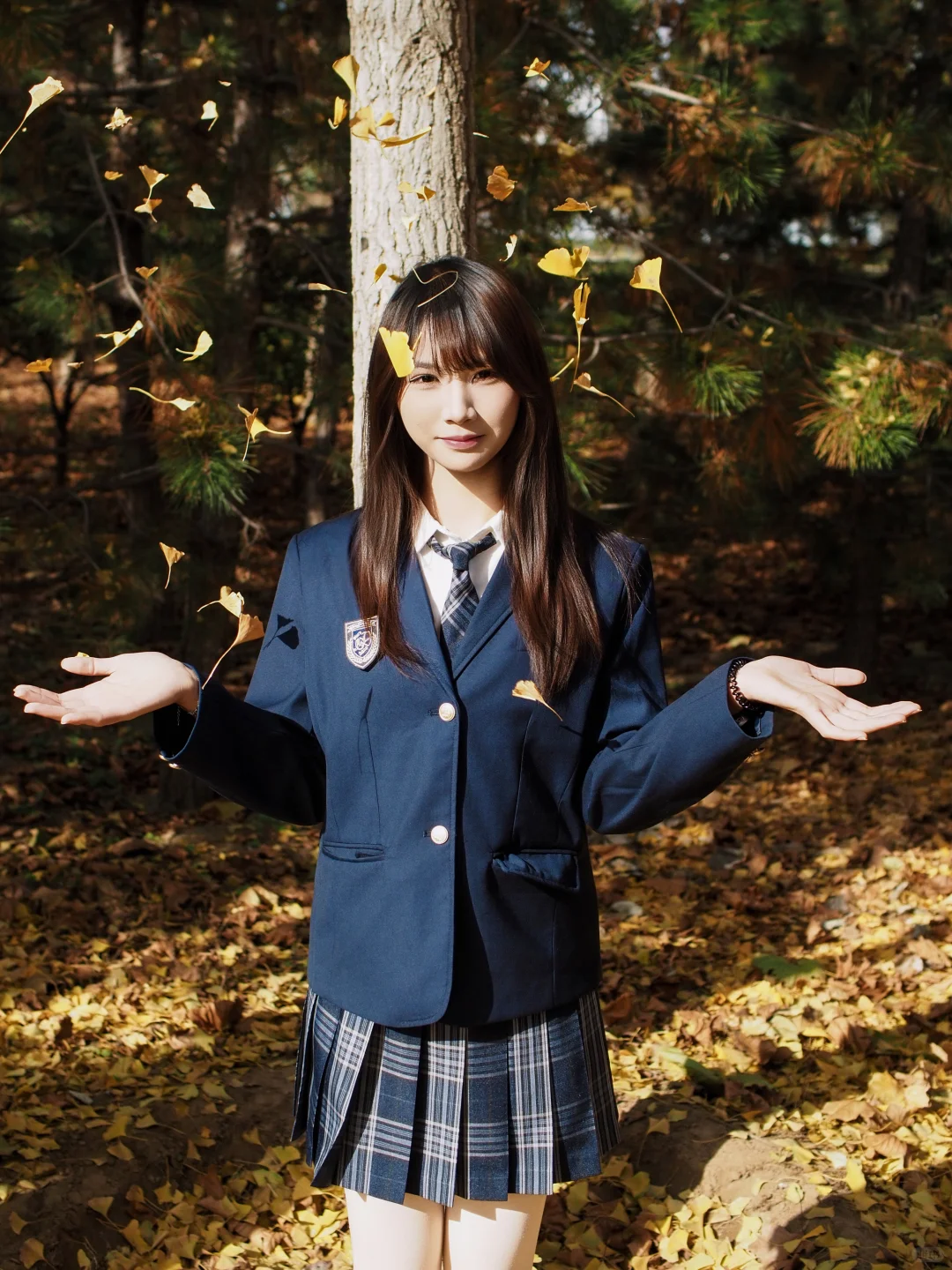 秋日JK｜把“校园女主”的松弛感焊在身上