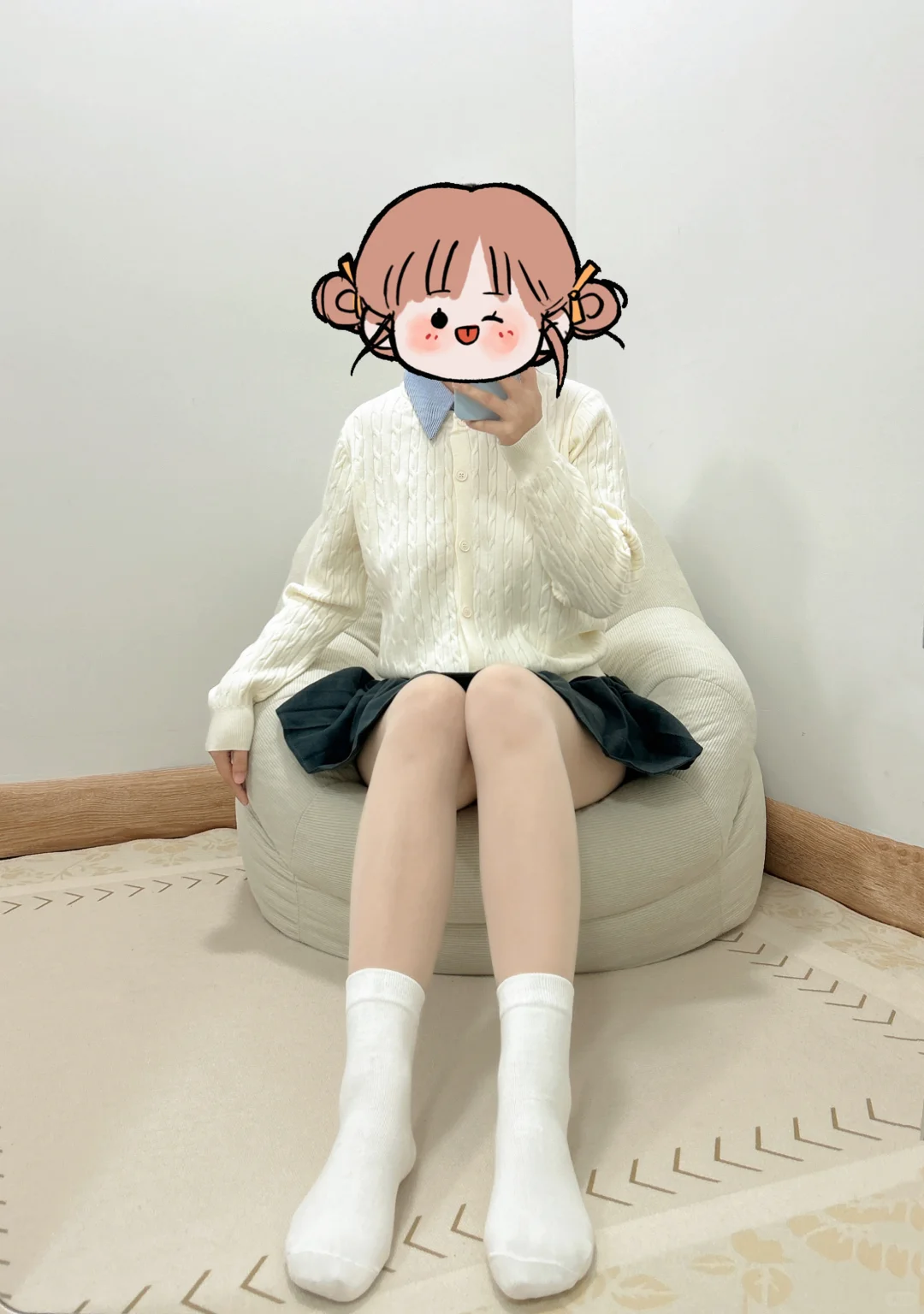 今天老婆是肉丝白袜温柔系。