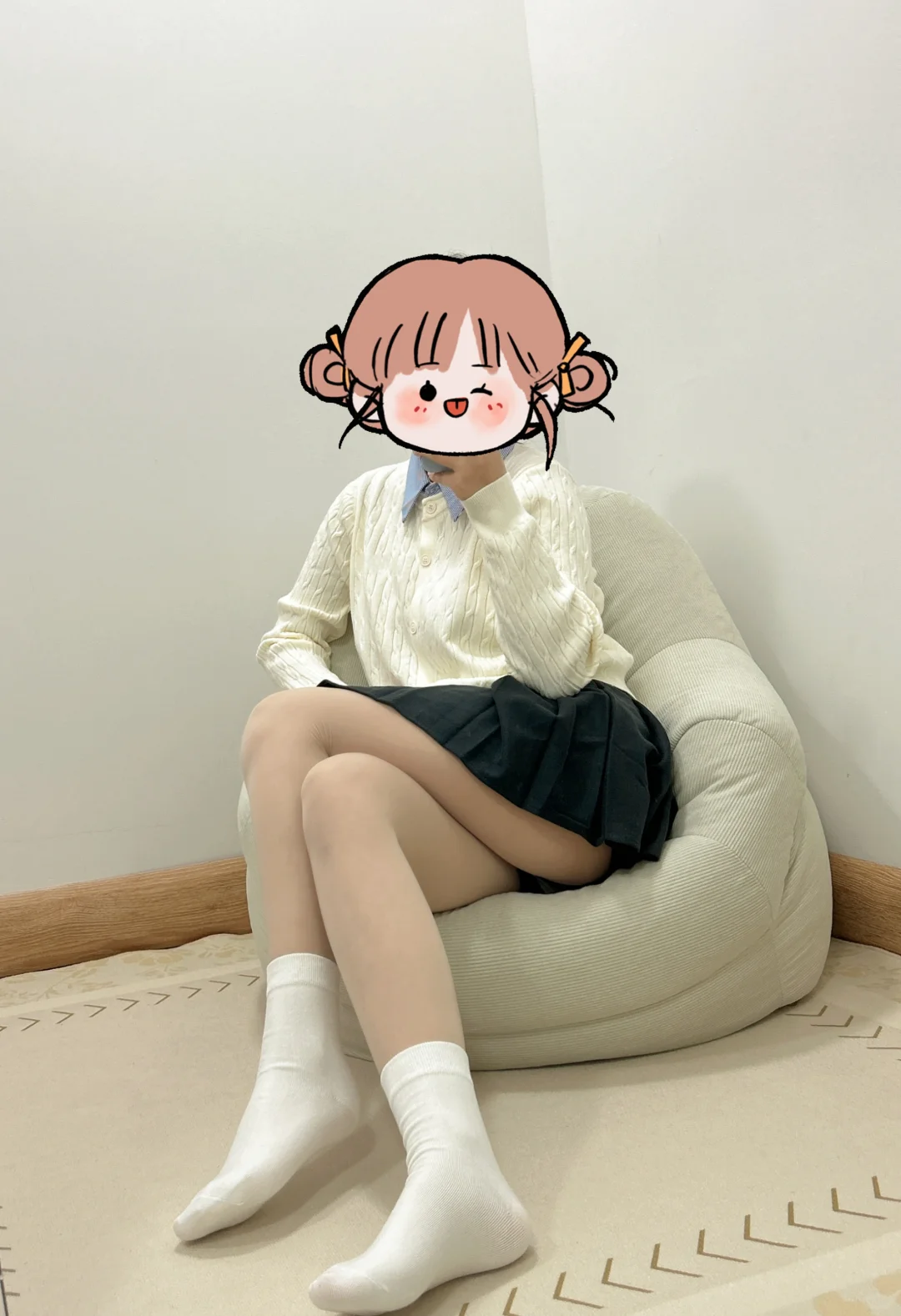 今天老婆是肉丝白袜温柔系。