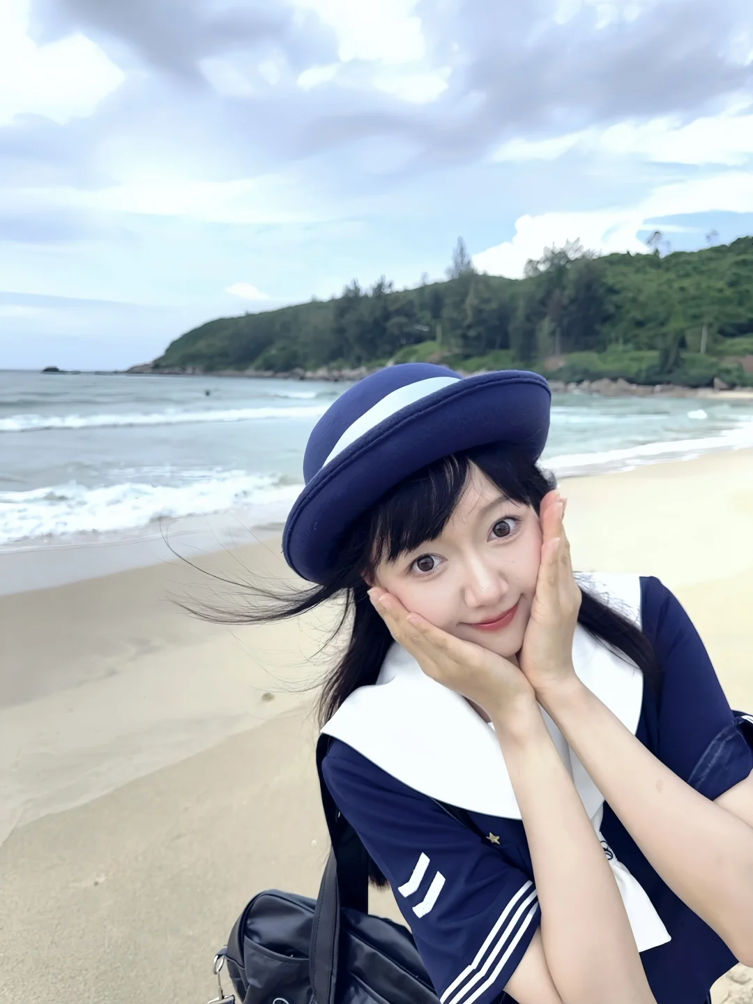 海边当然要穿一把Jk🌊