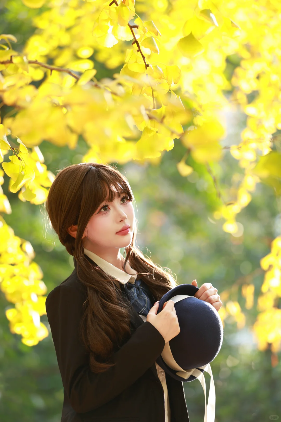 11.16实拍华科银杏jk绝美（可约拍丝）