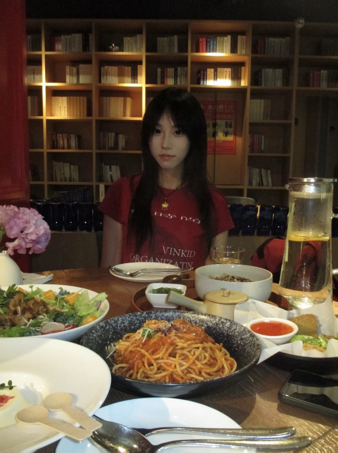 跟我一起吃饭吧姐姐