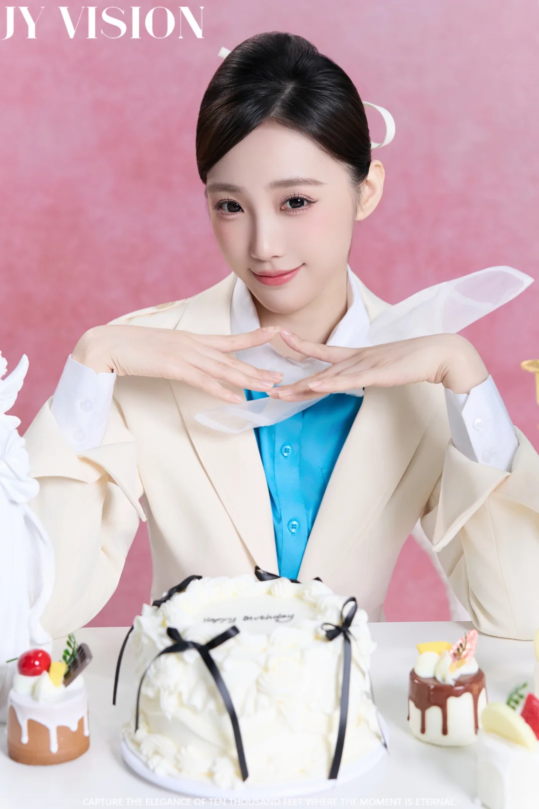 拜托！这才叫“韩系制服写真”💎大韩航空好美