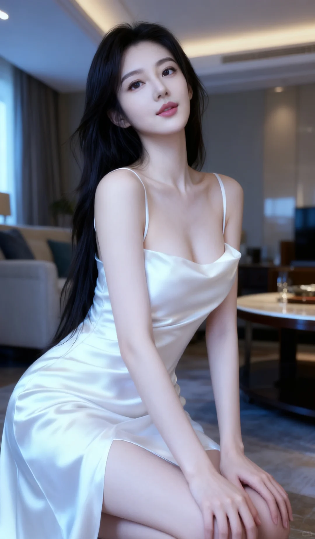 连衣裙的女主来了，绝了！