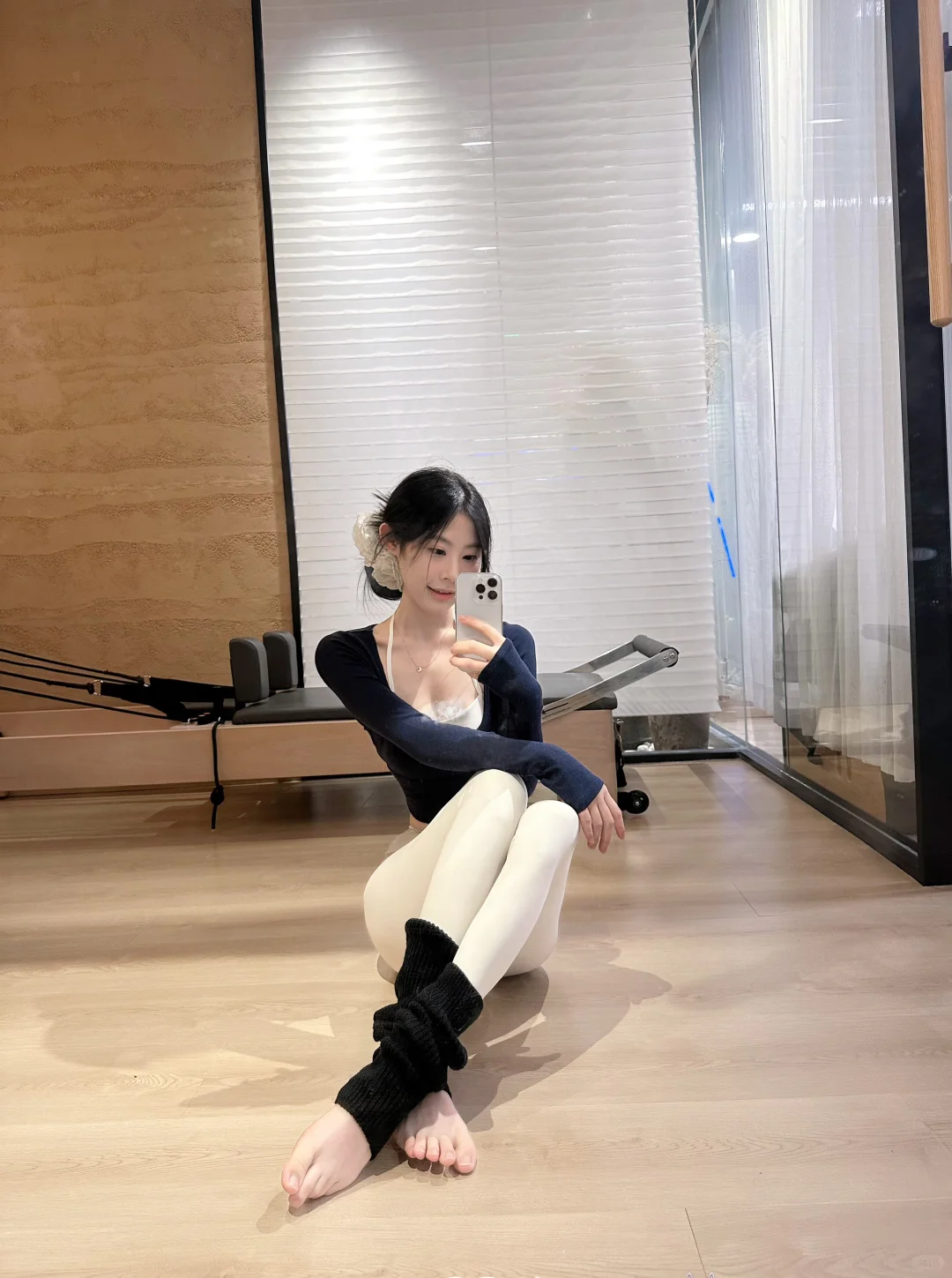 今日普拉提穿搭🧘🏻‍♀️