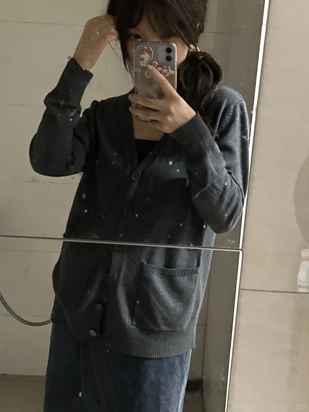 长发时有种莫名的人妻感