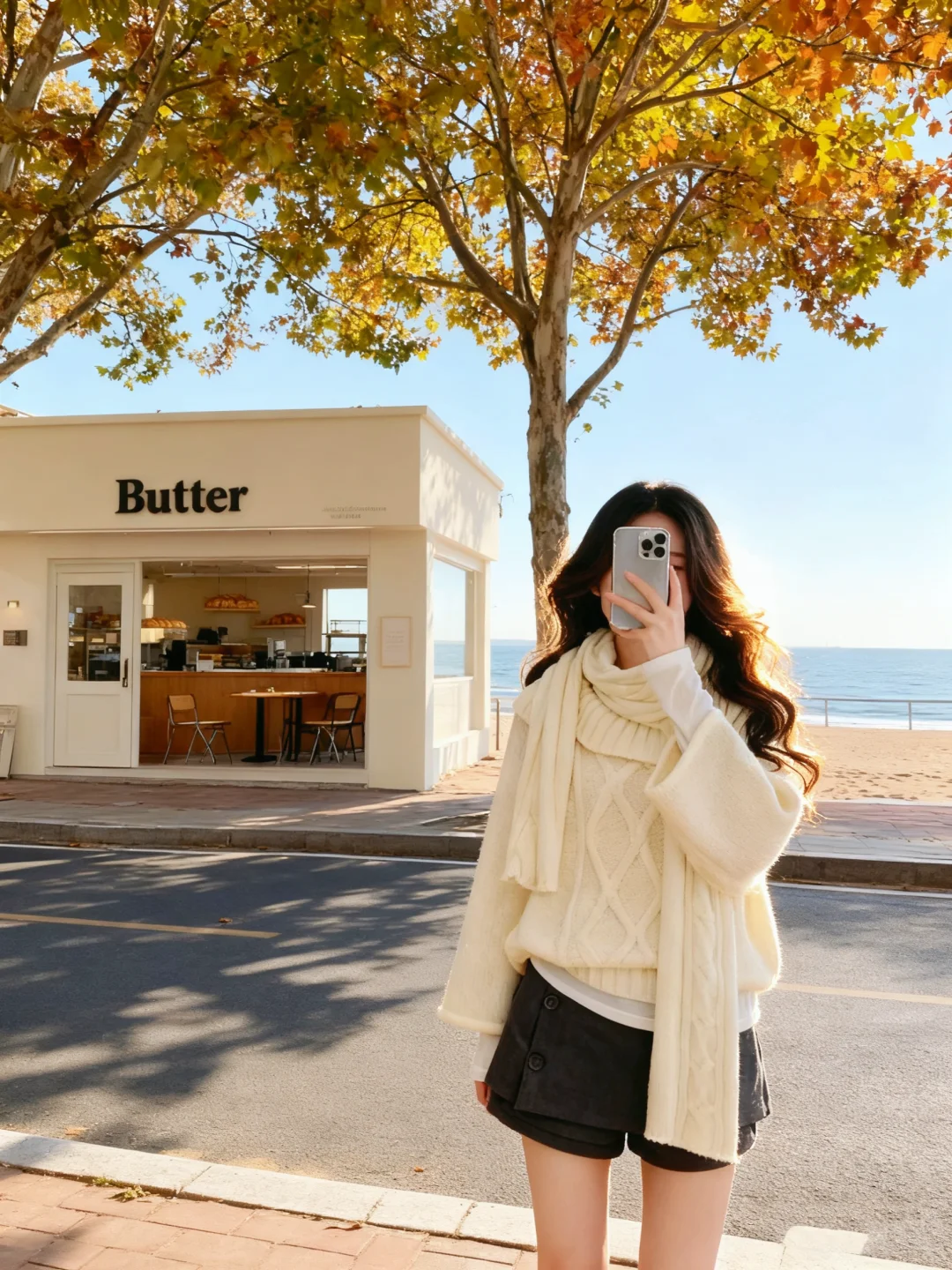 韩系奶油奶茶ins风穿搭！