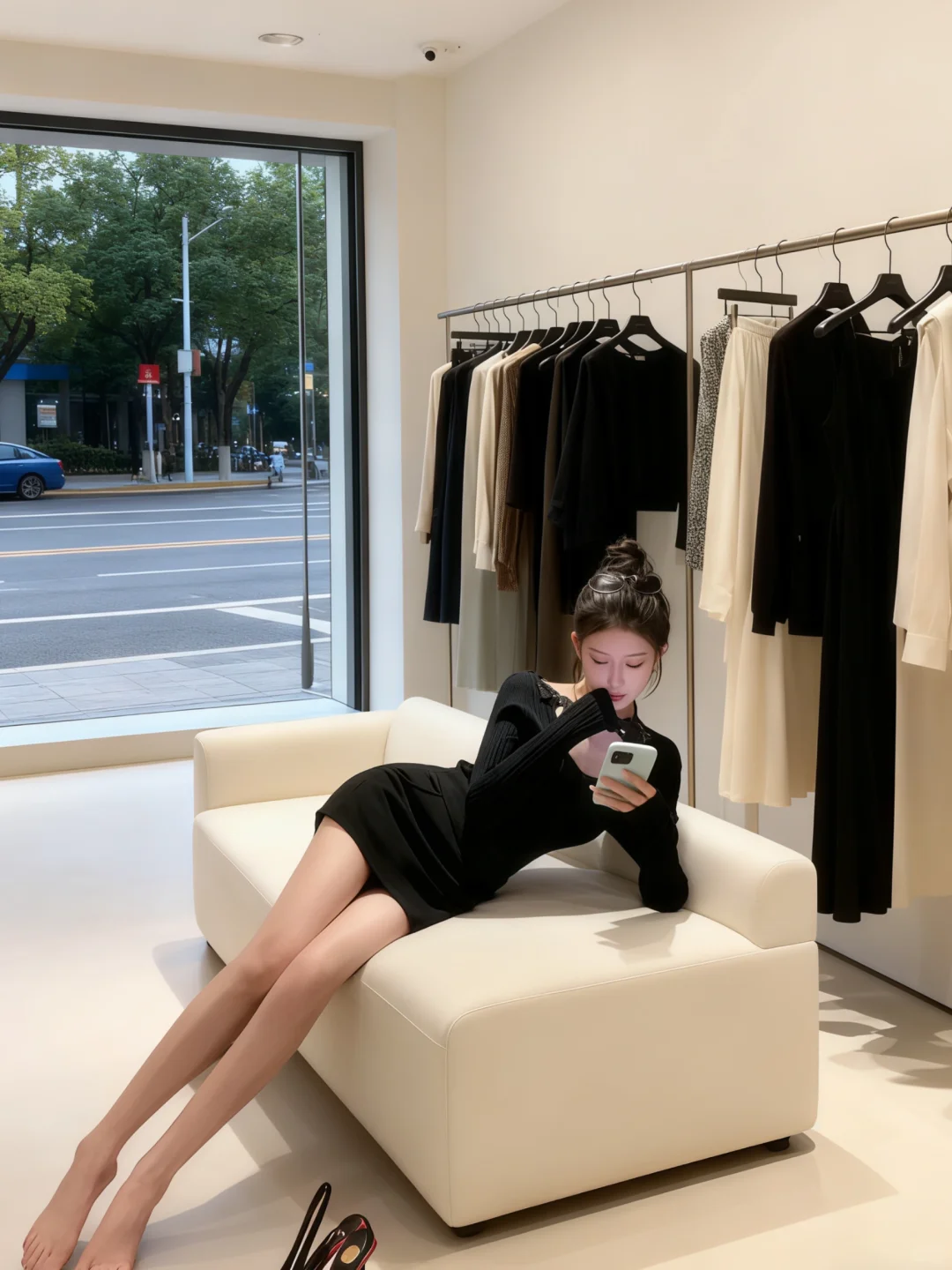 要被这身气质迷住啦！🖤