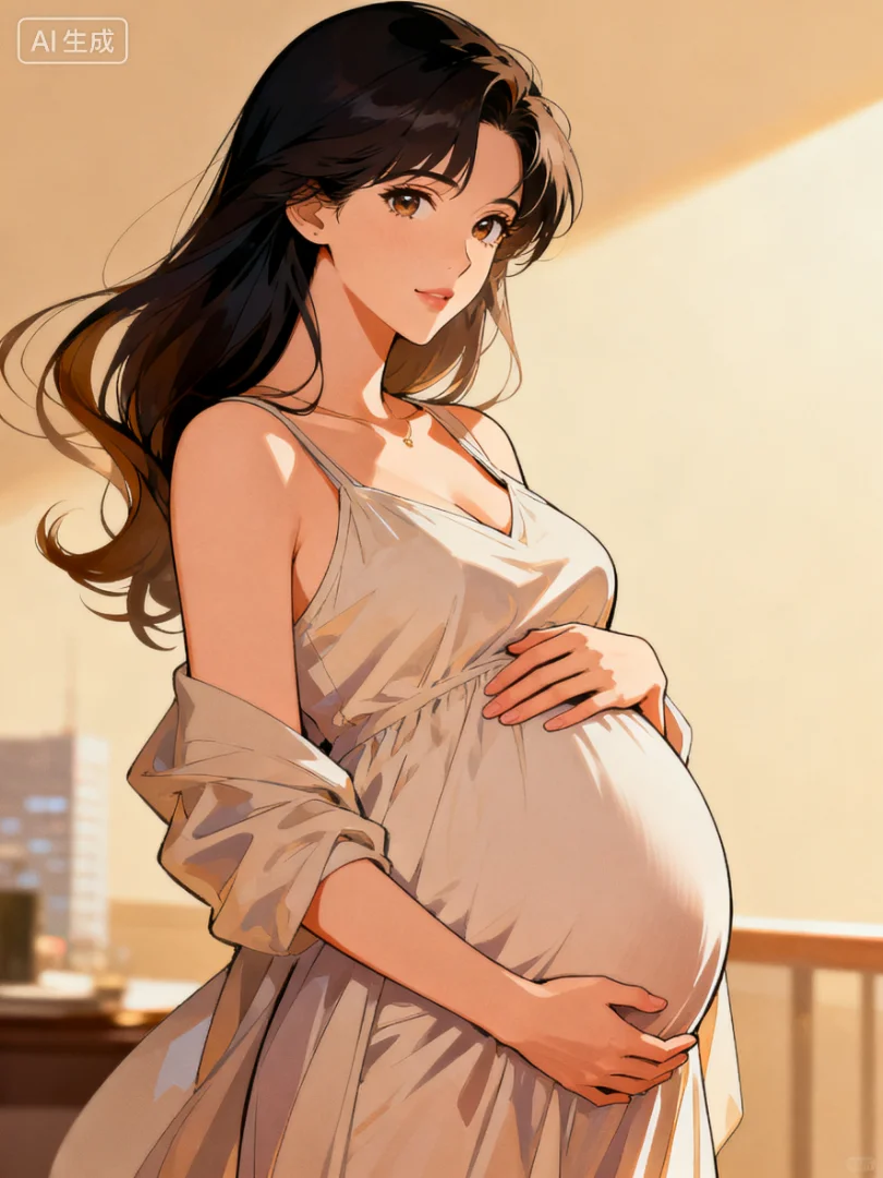 现代风女神怀孕壁纸