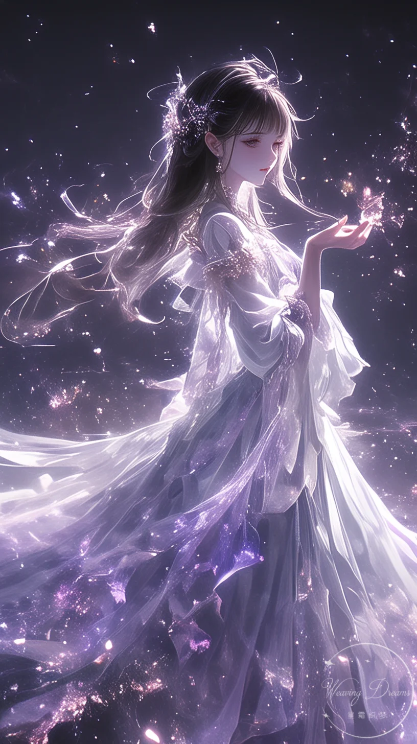 古风少女上线！紫色梦幻壁纸图