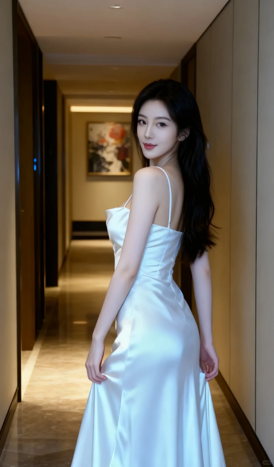 连衣裙的女主来了，绝了！