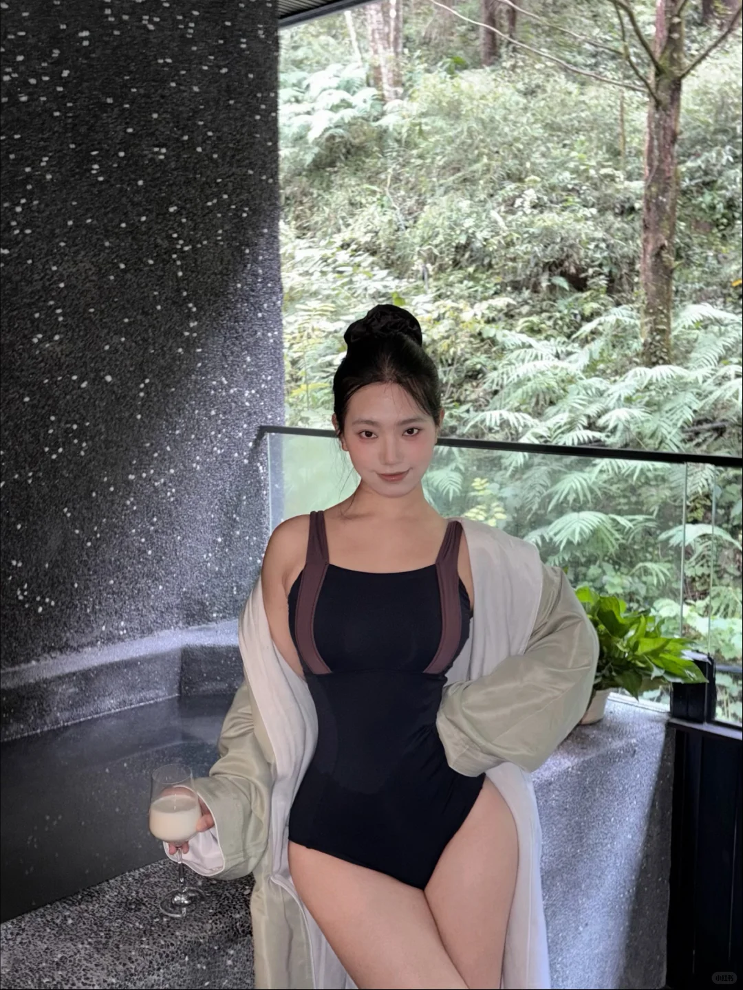 👙♨️泡个温泉也要精致满分！