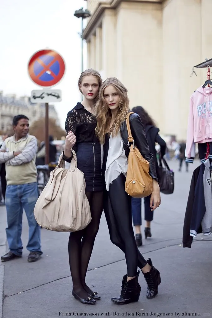 很怀念以前的时装周超模街拍