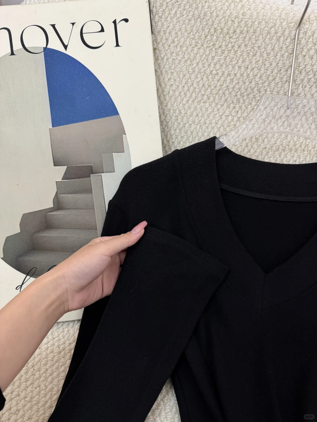 好喜欢这件小上衣！穿出来直角肩的感觉！！