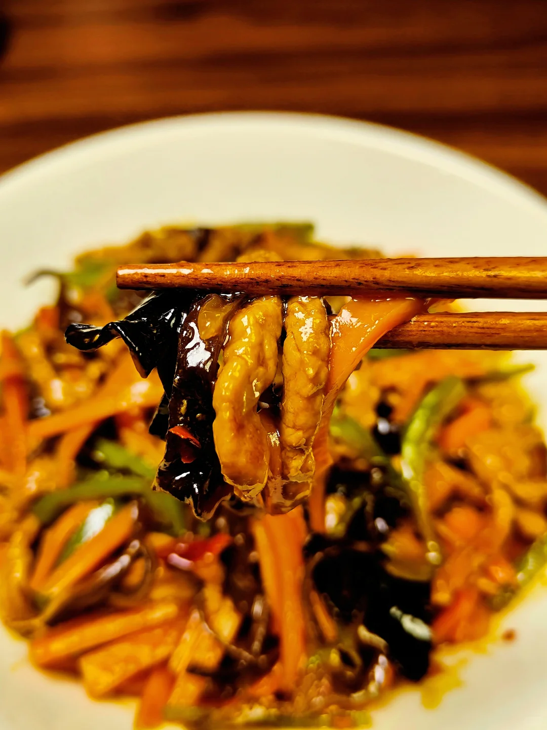 一人食Ｉ超下饭鱼香肉丝🥘（附教程）